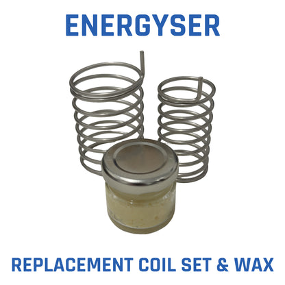 Energyser | Replacement Coil Set & Hydrophobic Protective Foot Basin Wax