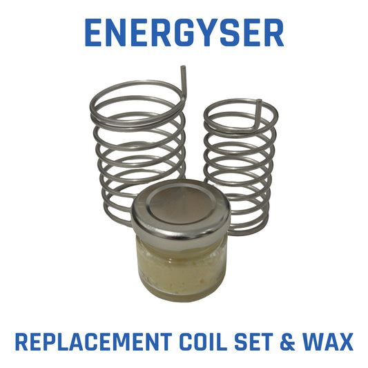 Energyser | Replacement Coil Set & Hydrophobic Protective Foot Basin Wax